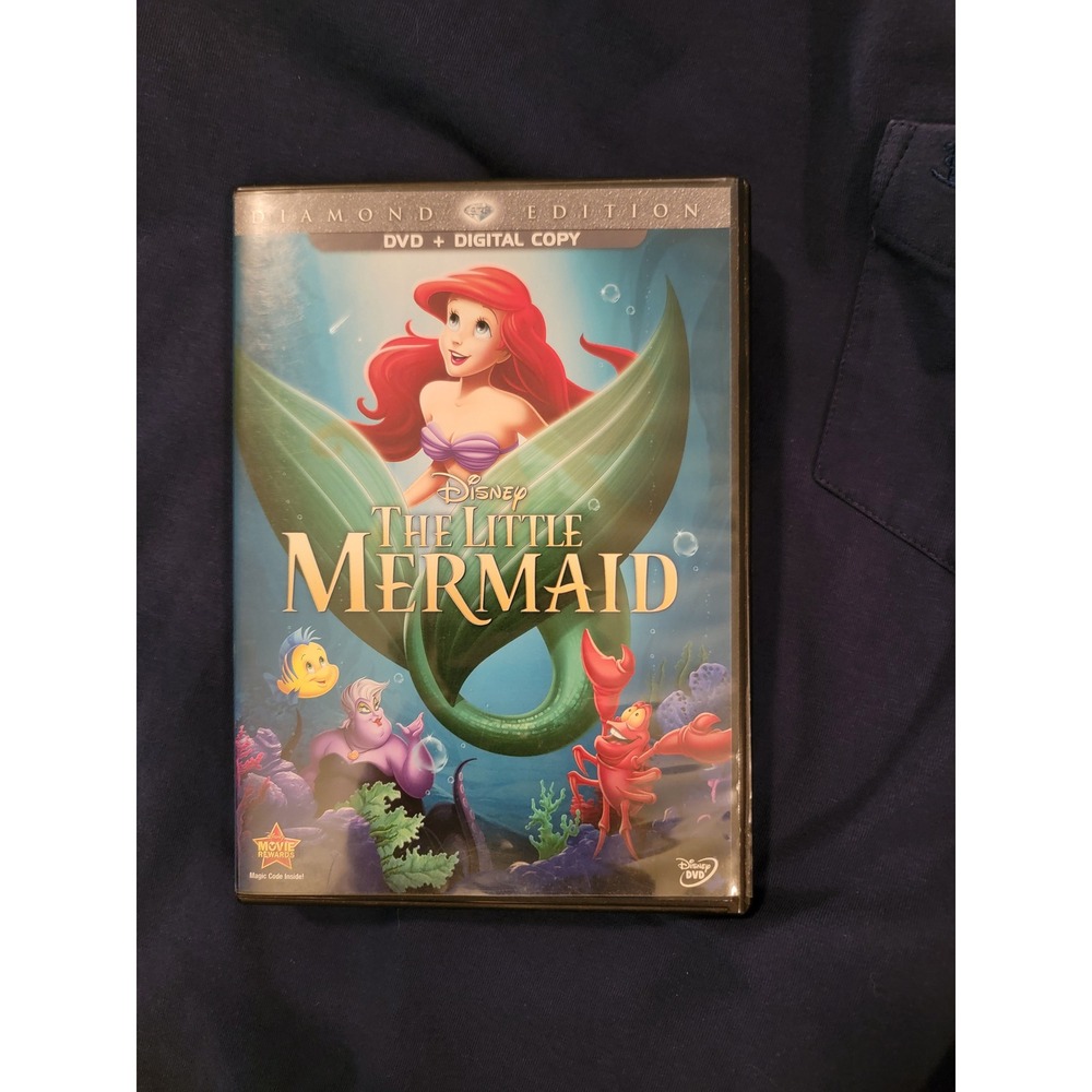 Disney The Little Mermaid DVD‎ Diamond Edition Animated Movie 2013 786936834994